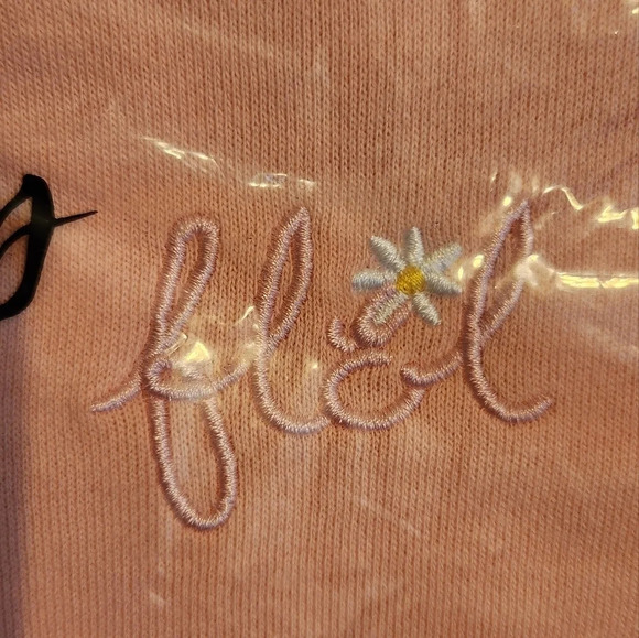 For Love & Lemons Alex Logo Embroidered Sweatshirt NWT - Picture 6 of 6